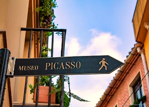 Guida che racconta la storia della famiglia Picasso durante la passeggiata a Malaga