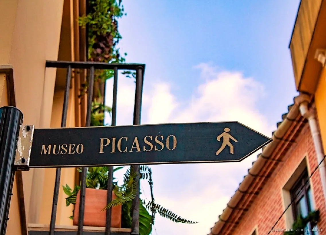 Guida che racconta la storia della famiglia Picasso durante la passeggiata a Malaga